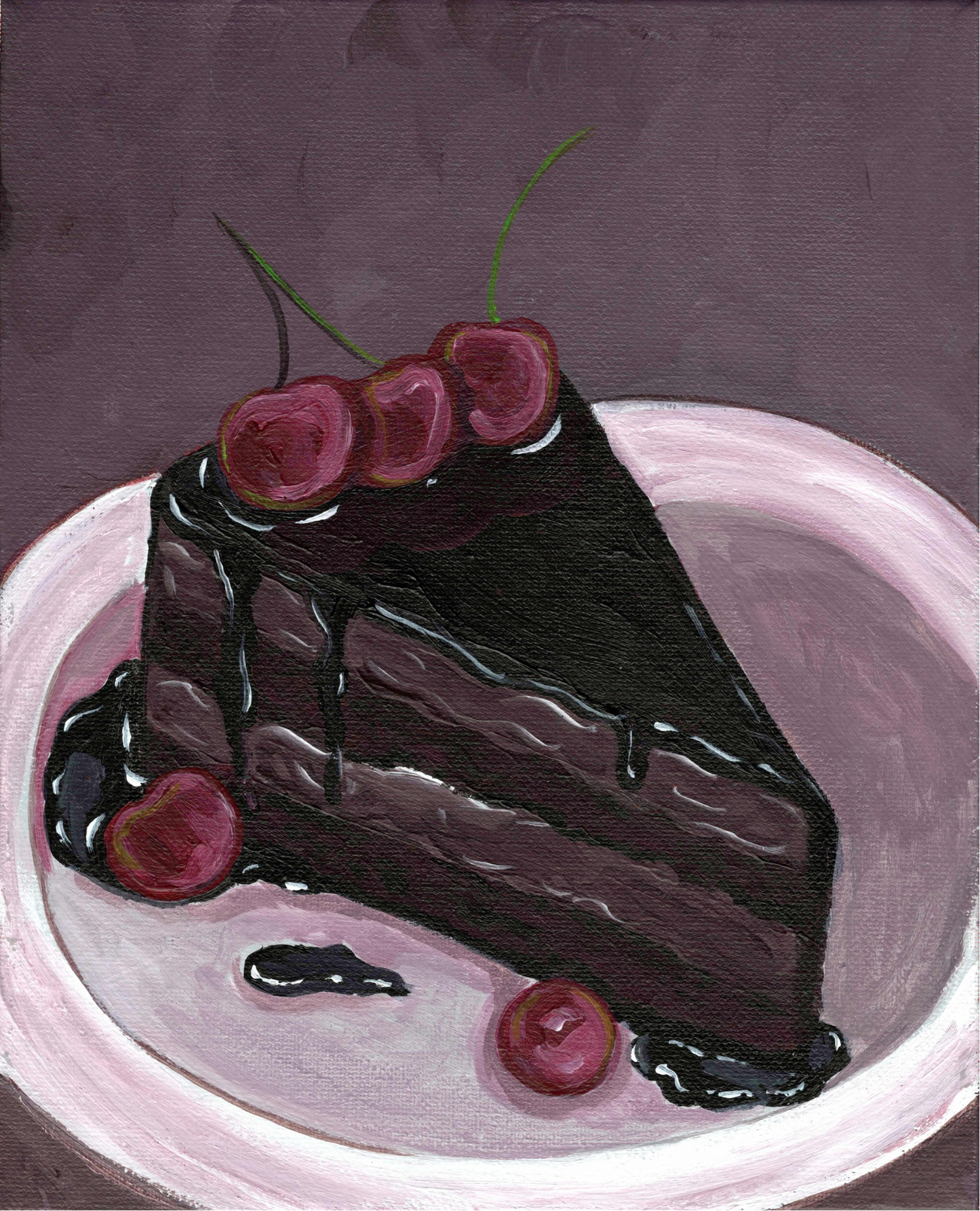 Dark Chocolate Cake, 8x10 Inch Original