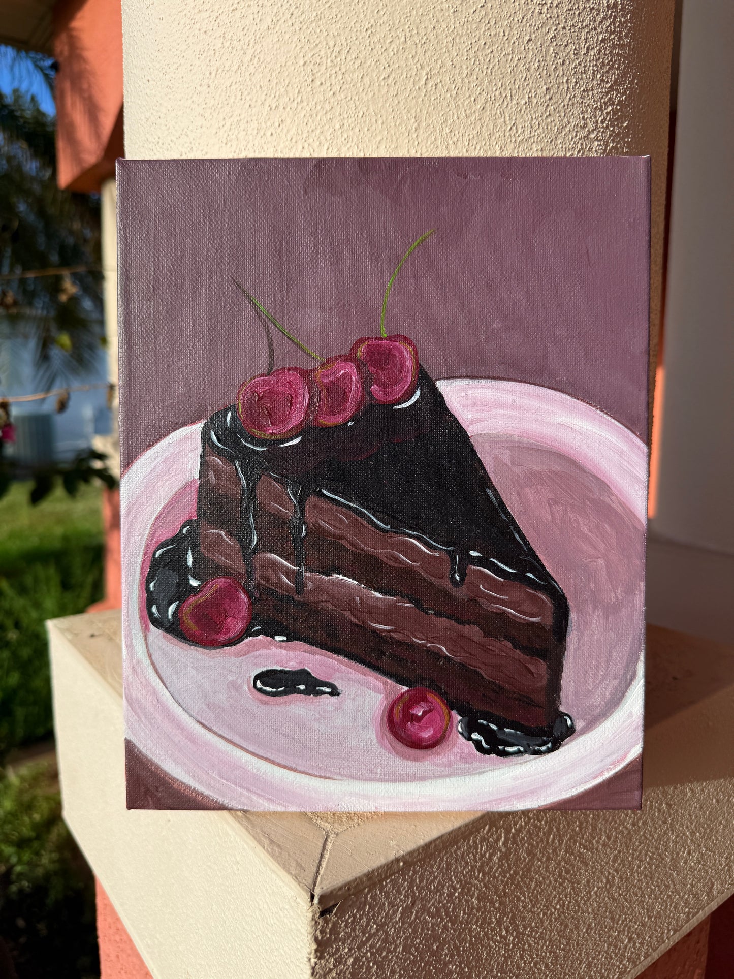 Dark Chocolate Cake, 8x10 Inch Original