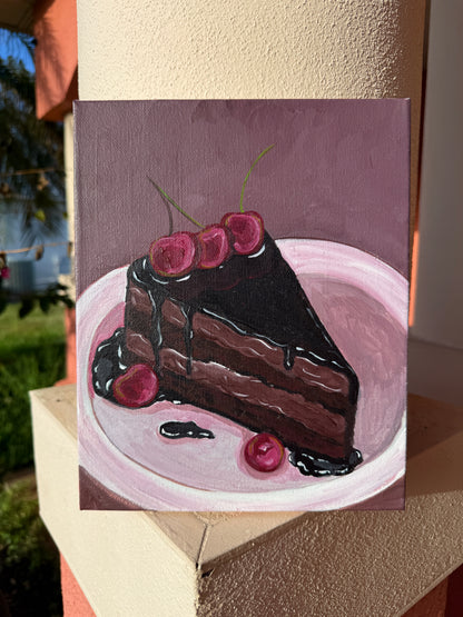 Dark Chocolate Cake, 8x10 Inch Original